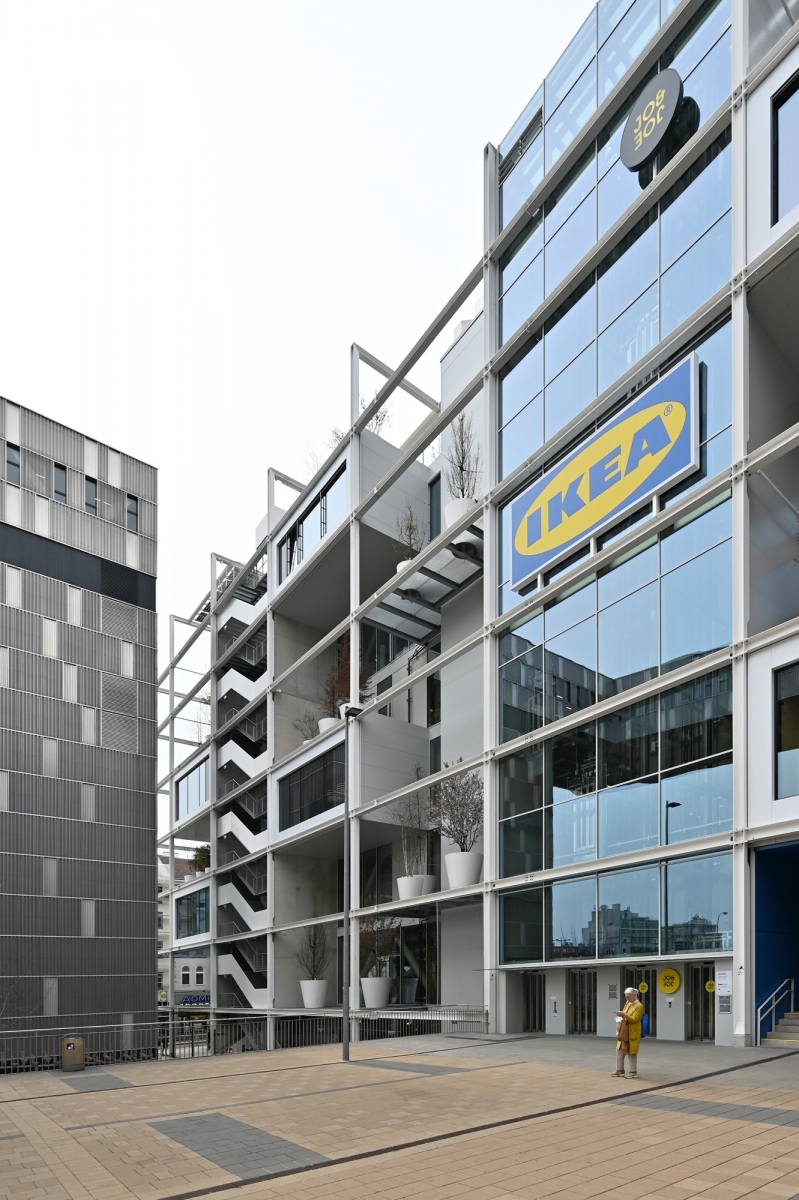 archiweb.cz - Obchodní dům IKEA u vlakového nádraží Vídeň-západ