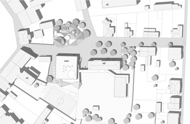 Komunitní centrum Mírová - Situace - foto: Projektil architekti