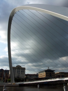 Gateshead Millenium Bridge - foto: Petr Hampl