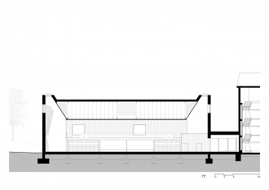 Sport Hall of the Primary School in Nové Hrozenkov - <translation>Cut</translation>