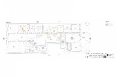 Reconstruction of Muzeum Kromeriz Region - Půdorys - foto: Studio New Work