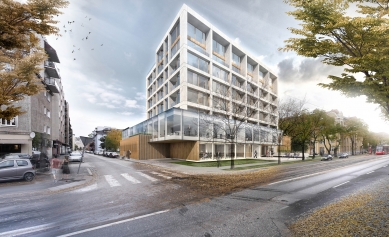 Vajnorska Mixed-Use Building, Conversion - Vizualizace - foto: cakov+partners