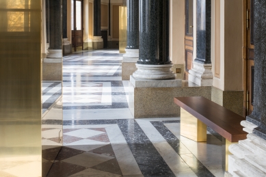 Interiér předsálí České filharmonie v Rudolfinu - foto: Tomáš Souček