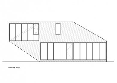 Dům lodní příď - Jižní pohled - foto: 2DM Arquitectos