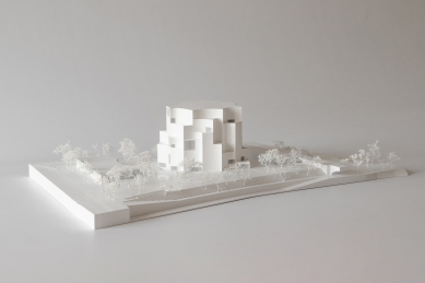 Vltava Philharmonic Hall - competition, 2nd Prize - Fotografie modelu - foto: Angel Garcia Palacios