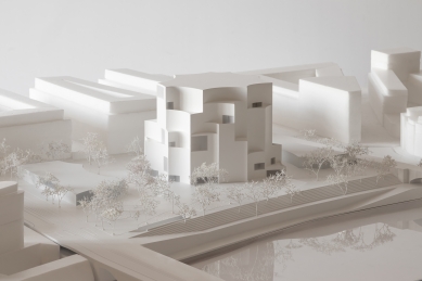 Vltava Philharmonic Hall - competition, 2nd Prize - Fotografie modelu - foto: Angel Garcia Palacios