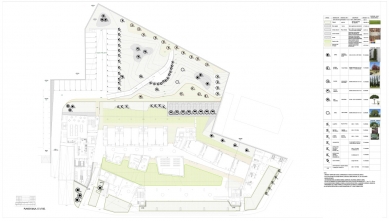 Studentská kolej univerzity v Jaénu - Situace - foto: NON Arquitectura