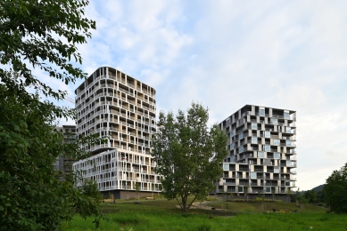 Housing complex Zahálka – building G - foto: under-construction architects