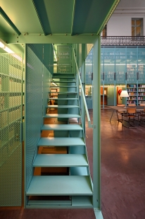 Knihovna fakulty architektury a stavebního inženýrství na univerzitě v Gentu - foto: Petr Šmídek, 2022