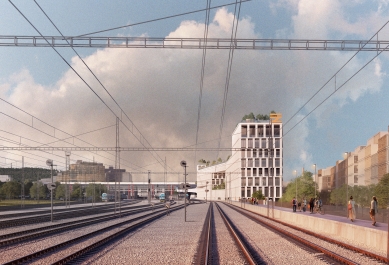 Centrála Správy železnic - 2. místo - foto: Atelier M1 architekti