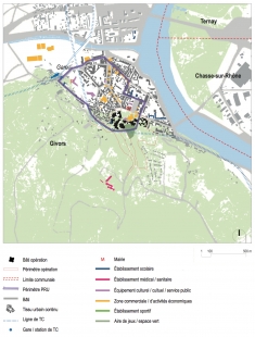 Město hvězd v Givors - Situace