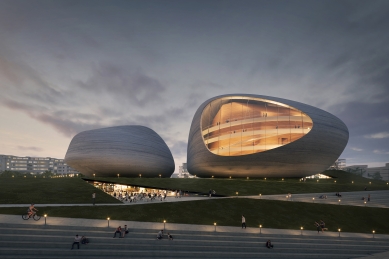 Vltavská filharmonie - soutěžní návrh 4. místo - Vizualizace - foto: VIZE renderings