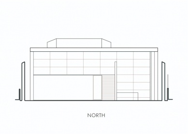 Dům HO - Severní pohled - foto: Kubota Architect Atelier