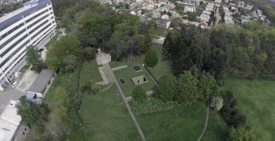 Památník Zámeček - nadhledová perspektiva / výhled - foto: archiv autorů