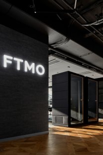 Interiéry kanceláří FTMO - foto: Radek Úlehla
