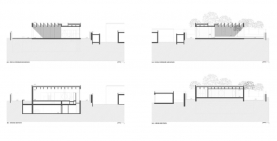 Dům ve Valadares - Příčné řezy - foto: Correia/Ragazzi Arquitectos