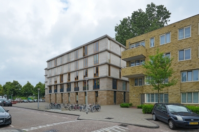 Foyer Bos en Lommer housing - foto: Petr Šmídek, 2016