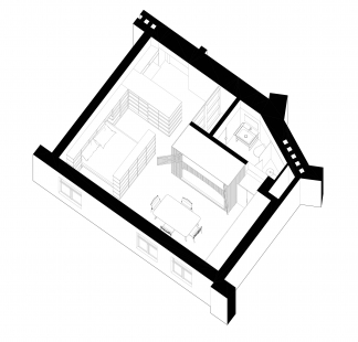 Living in a Closet - Axonometry