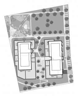 Obytný soubor Ecocity Malešice - Situace