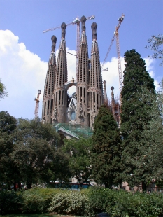 La Sagrada Família - foto: Petr Šmídek, 2006