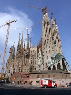 La Sagrada Família - foto: Petr Šmídek, 2006