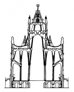 La Sagrada Família - Řez