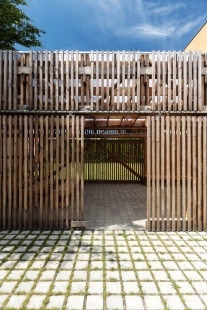 Outdoor classroom of Komenského Elementary School