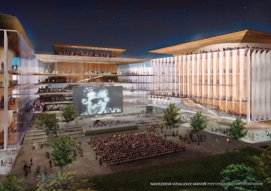 Vltavská filharmonie - soutěžní návrh - foto: Diller Scofidio + Renfro