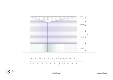 Dům Murakoshi - Západní pohled - foto: S Design Farm
