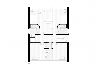 Villa Stresovice - Floor plan 2nd floor - foto: AbtSmolen