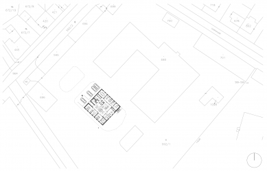 Administrative building Geoindustrie - Situation