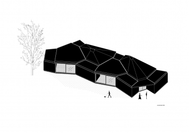 Vývojové centrum modularity - Axonometrie - foto: CHYBIK + KRISTOF