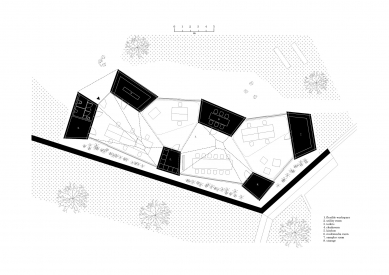 Modular research center - Půdorys  - foto: CHYBIK + KRISTOF