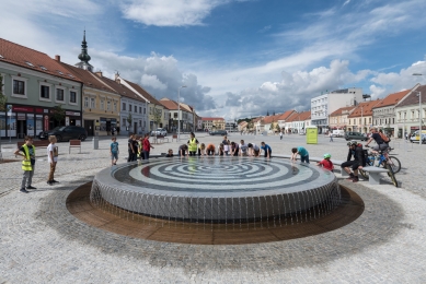 Rekonstrukce Karlova náměstí v Třebíči - foto: Bořivoj Čapák