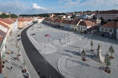 Rekonstrukce Karlova náměstí v Třebíči - foto: Bořivoj Čapák