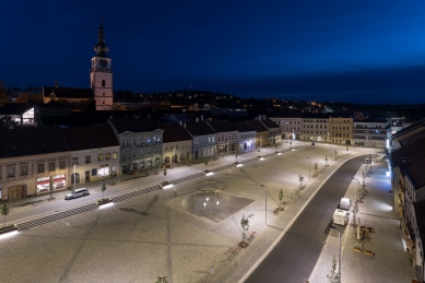 Rekonstrukce Karlova náměstí v Třebíči - foto: Bořivoj Čapák