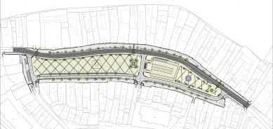 Reconstruction of Karlovo Square in Třebíč - <translation>Pavement</translation>