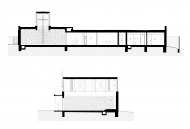 Křesťanské komunitní centrum Církve bratrské - Řez