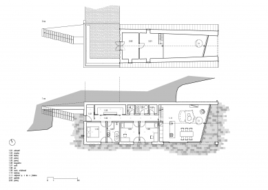 Family House at Rašovka on the Ještěd Ridge - Půdorysy