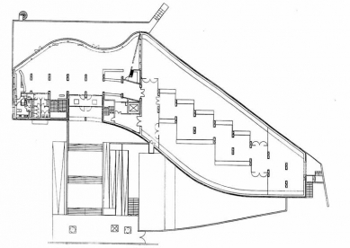 Manggha - Muzeum japonského umění a techniky - Půdorys hlavního podlaží - foto: Arata Isozaki & Associates