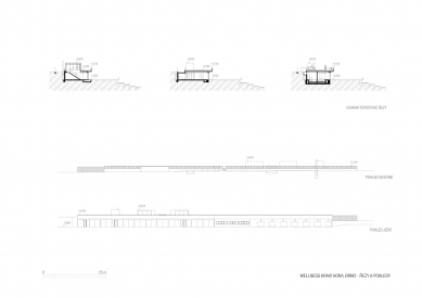 Wellness Kraví hora - Pohledy a řezy - foto: Architekti D.R.N.H. 