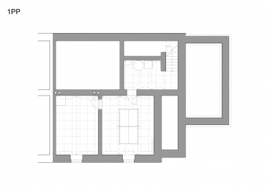 Under Vršek - Ground plan 1PP