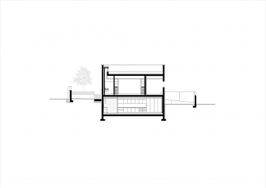 Rodinný dům v Santa Marinha - Řez - foto: Helder da Rocha Arquitectos