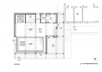 Private wellness in Prague - Floor plan - foto: MiG architekti