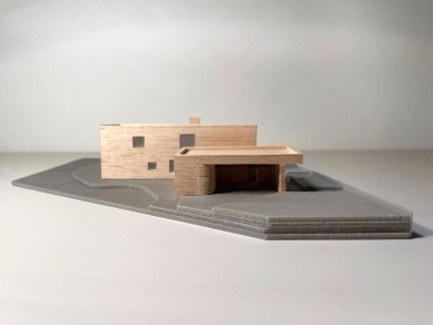 Brick House Zahorske Sady - Fotografie modelu - foto: ARCHITEKTI mikulaj & mikulajova