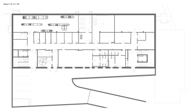 Internal Medicine Pavilion | Štenberk Hospital - Floor plan 1PP