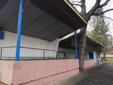Sportovní a kulturní areál Školka v Nezdenicích - Původní stav