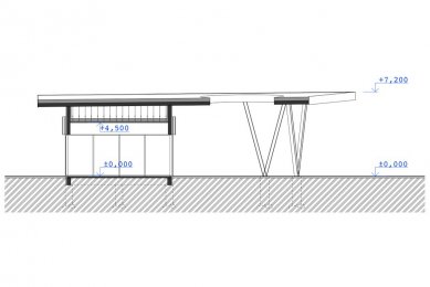 Public transport terminal Nová Paka - Řez - foto: Loca Plan s.r.o.