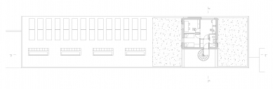 Base of Technical Services Lysolaje - Floor plan 2nd floor