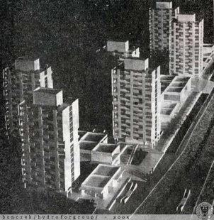 Sedesowce - vratislavský Manhattan - Fotografie modelu z roku 1969
